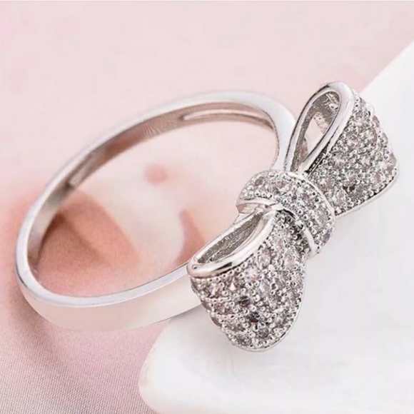 Bow-knot ring women's various sz - Picture 15 of 15